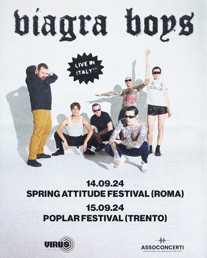  V**gra Boys - Si avvicinano gli appuntamenti italiani con gli eroi del post-punk svedese.